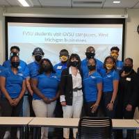 President Mantella welcomes FVSU students to Grand Valley